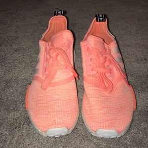 adidas shoes peach color